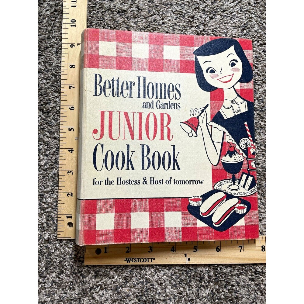 First Edition 1955 Homes and Gardens JR Cook Book Hostess & Host Ring Bound